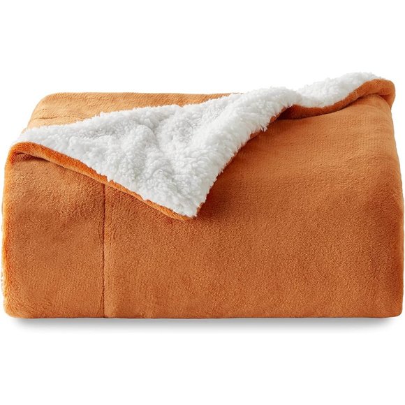 New Sherpa Fleece Throw Blanket for Couch -Thick Fuzzy Warm Soft